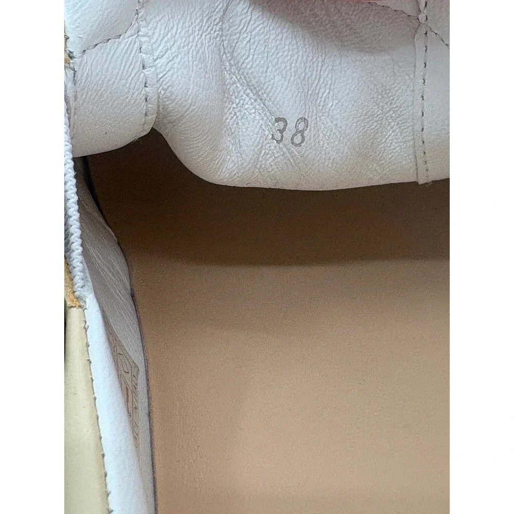 Ports‎ 1961 Shoes Iconic Bee Sneaker Platform Brown Off White Women 8 Slip On
